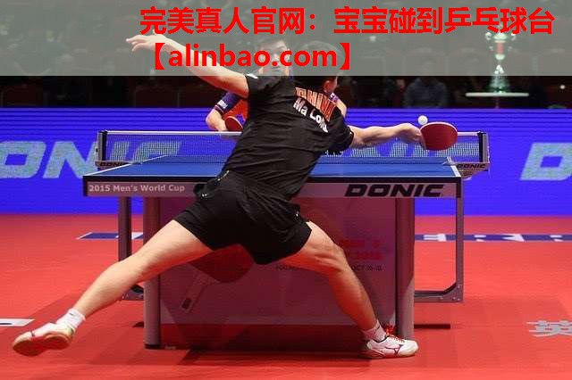 宝宝碰到乒乓球台 宝宝碰到乒乓球台